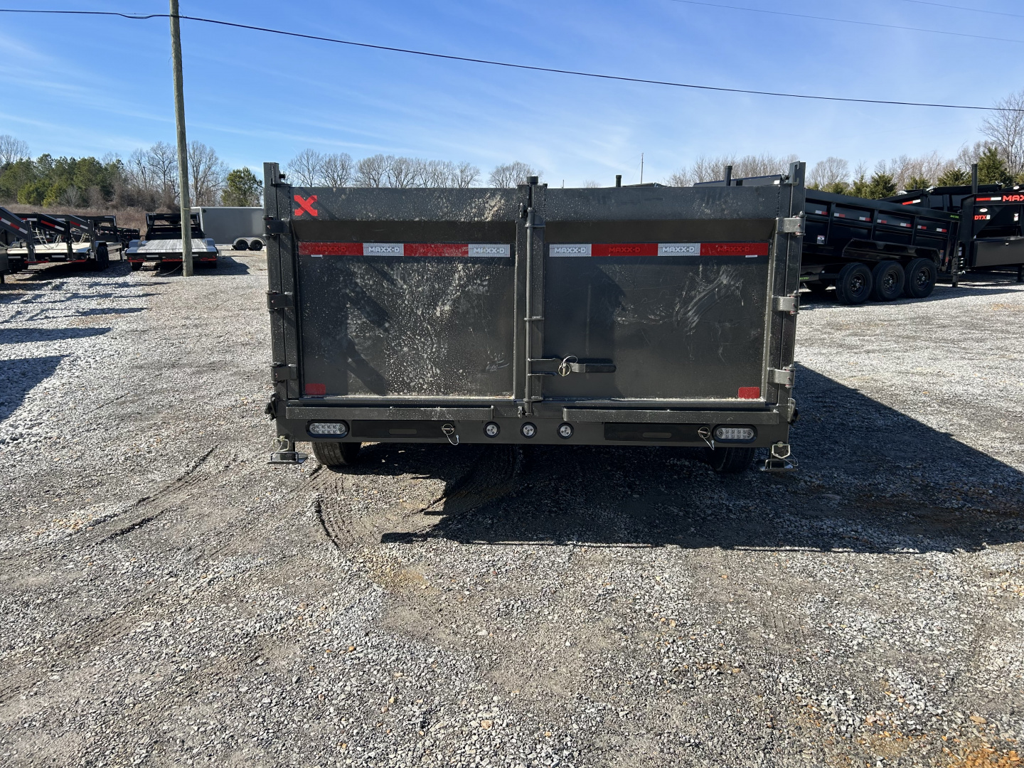New 2026 MAXXD Dump Trailer | 83" x 16' | 17.5K GVWR