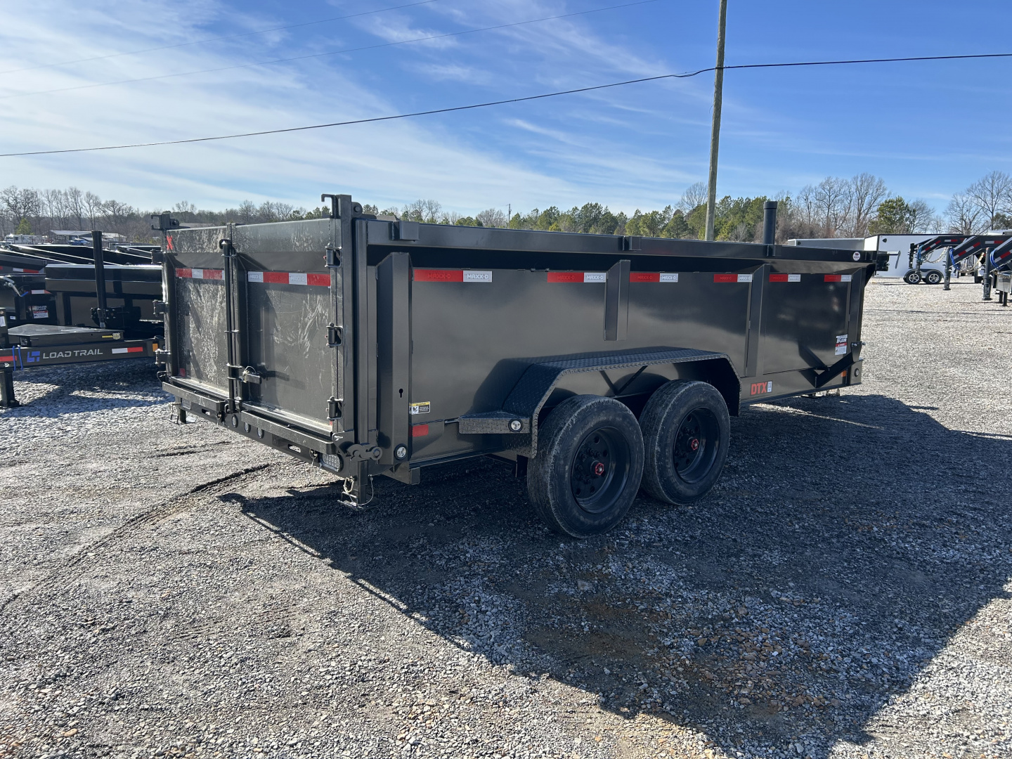 New 2026 MAXXD Dump Trailer | 83" x 16' | 17.5K GVWR