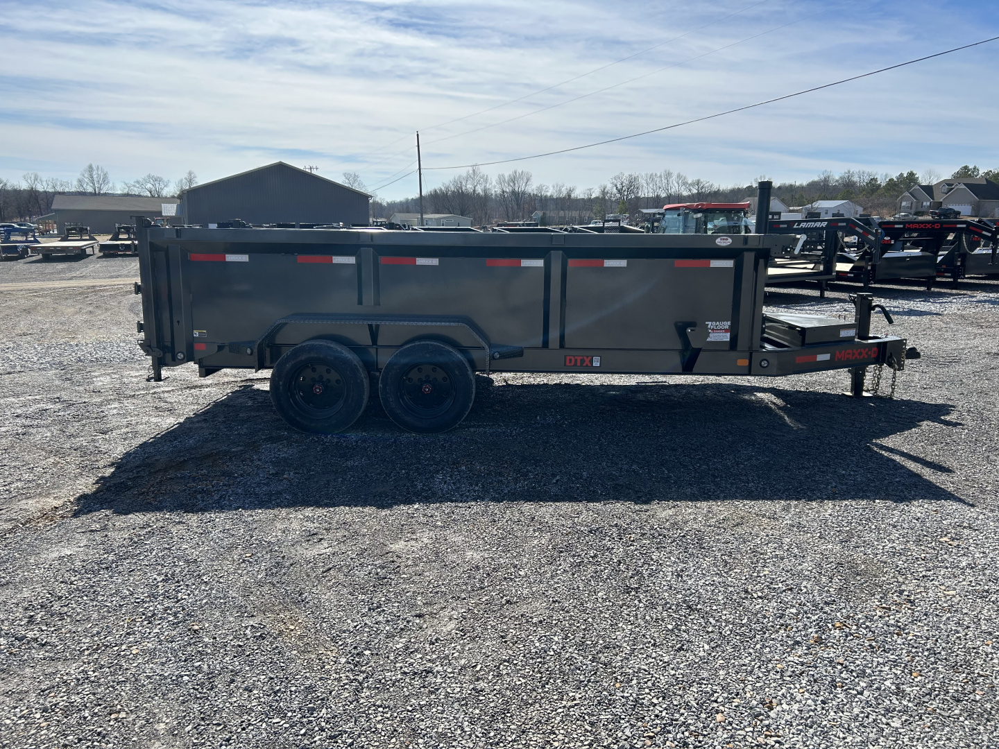 New 2026 MAXXD Dump Trailer | 83" x 16' | 17.5K GVWR