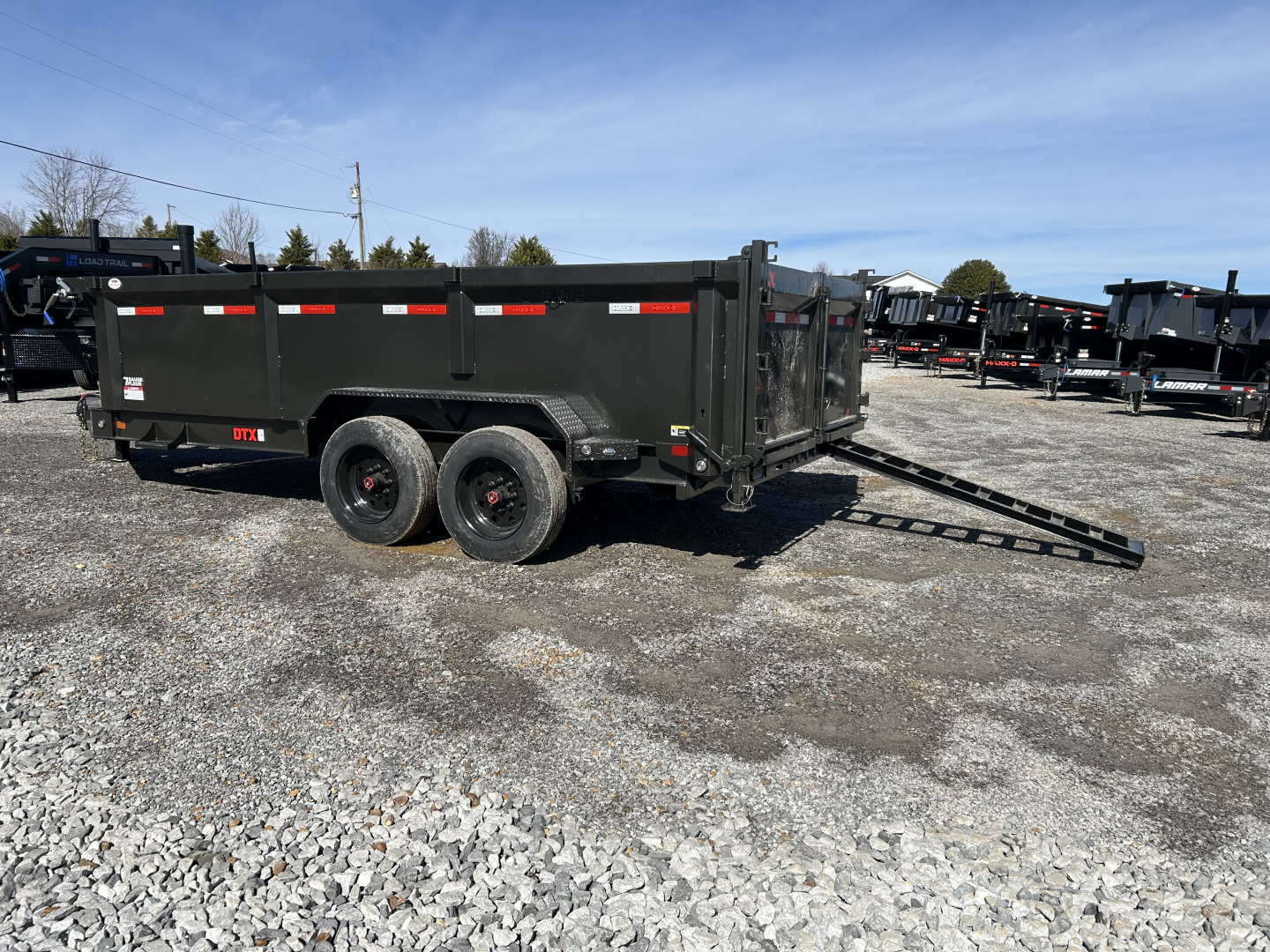 New 2026 MAXXD Dump Trailer | 83" x 16' | 17.5K GVWR