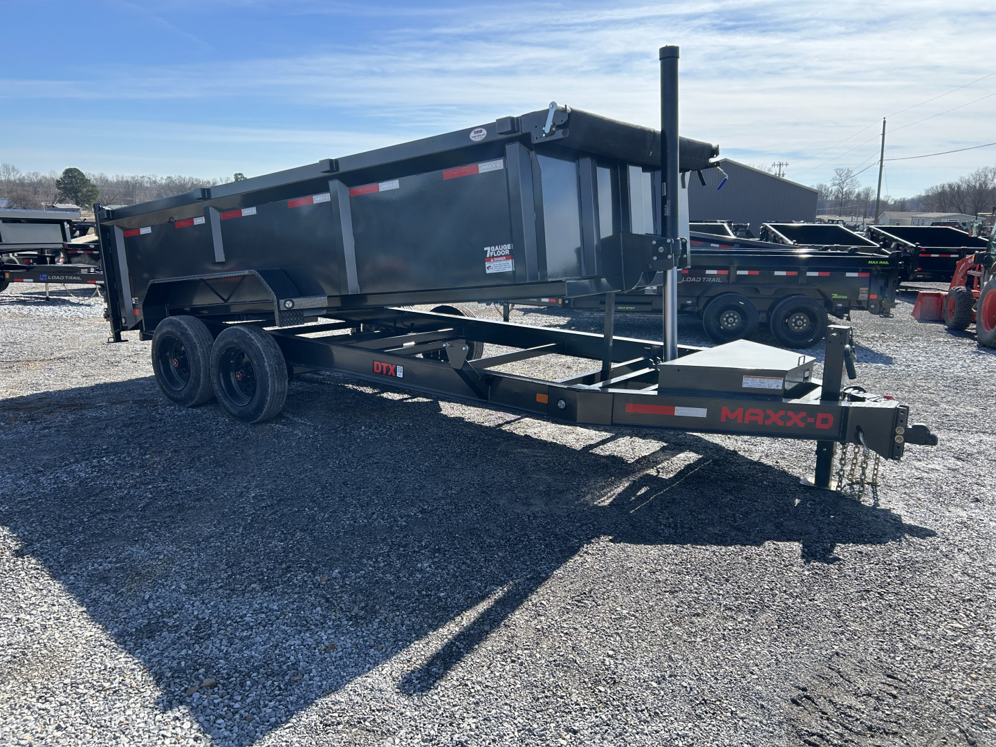 New 2026 MAXXD Dump Trailer | 83" x 16' | 17.5K GVWR
