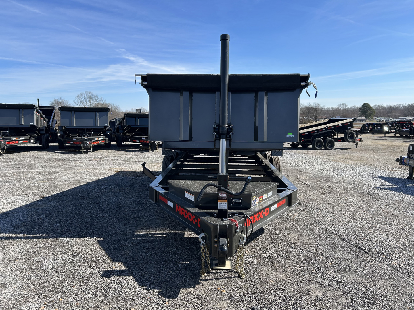 New 2026 MAXXD Dump Trailer | 83" x 16' | 17.5K GVWR