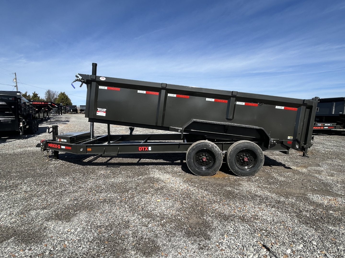New 2026 MAXXD Dump Trailer | 83" x 16' | 17.5K GVWR