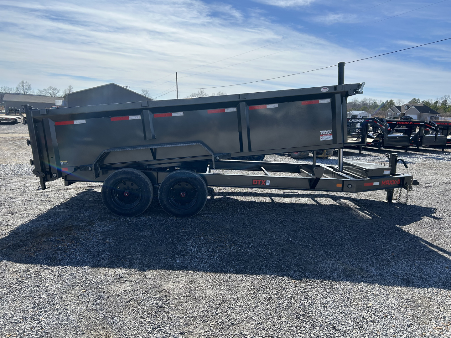 New 2026 MAXXD Dump Trailer | 83" x 16' | 17.5K GVWR