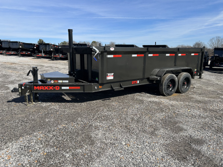 New 2026 MAXXD Dump Trailer | 83" x 16' | 17.5K GVWR