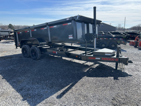 New 2026 MAXXD Dump Trailer | 83" x 16' | 17.5K GVWR