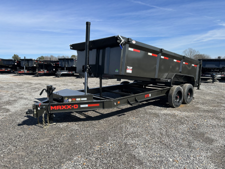 New 2026 MAXXD Dump Trailer | 83" x 16' | 17.5K GVWR