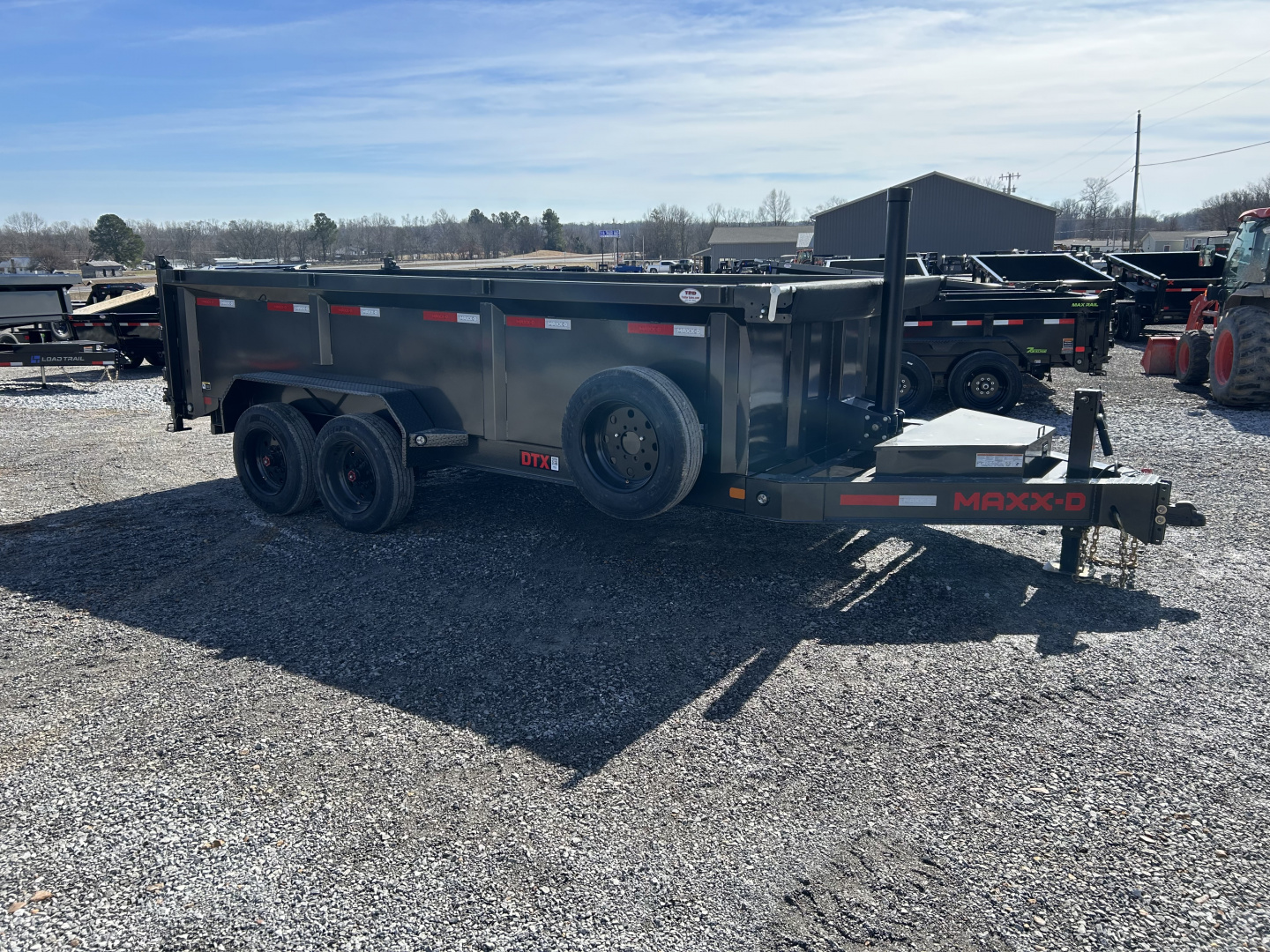 New 2026 MAXXD Dump Trailer | 83" x 16' | 17.5K GVWR