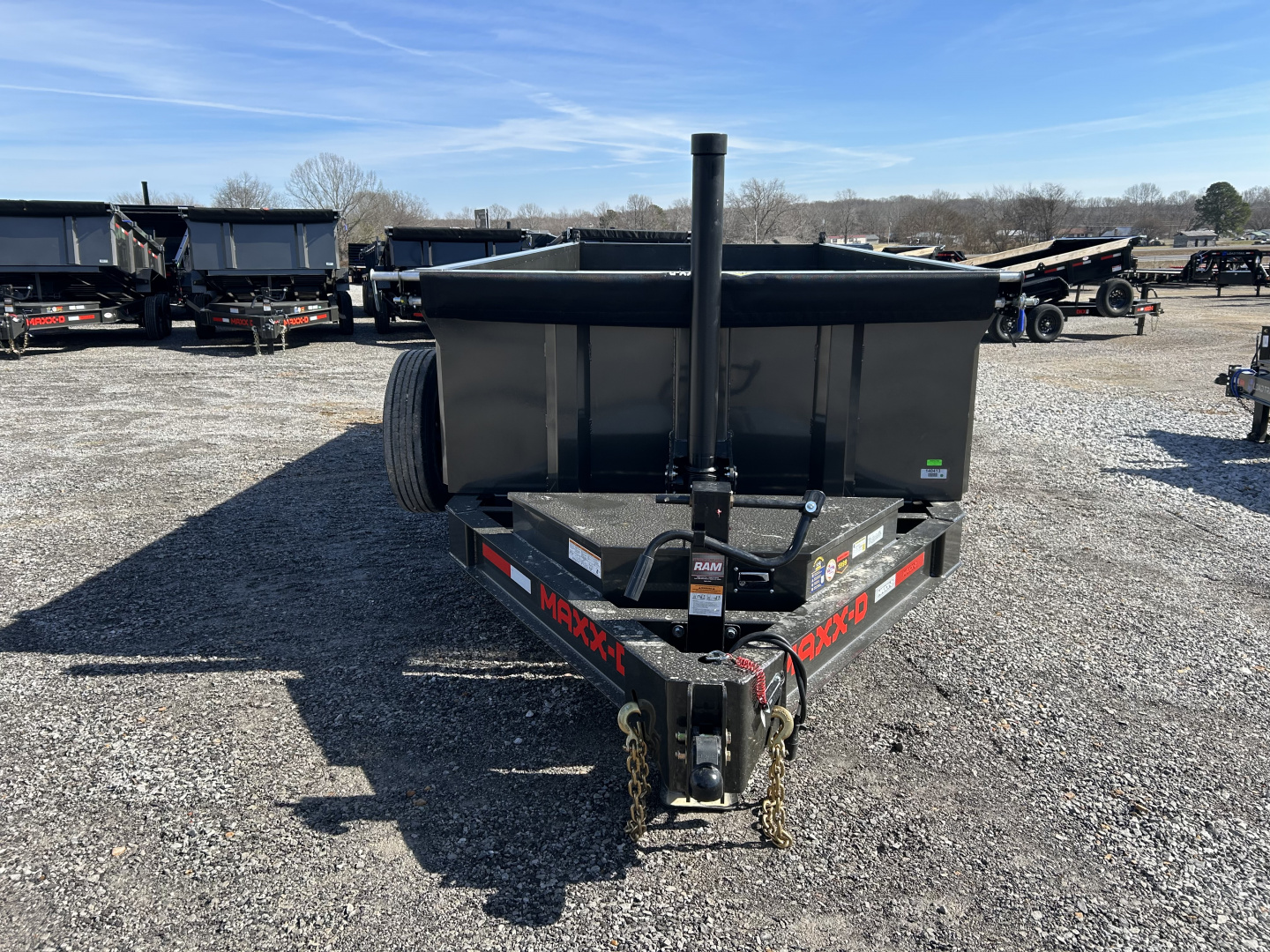 New 2026 MAXXD Dump Trailer | 83" x 16' | 17.5K GVWR