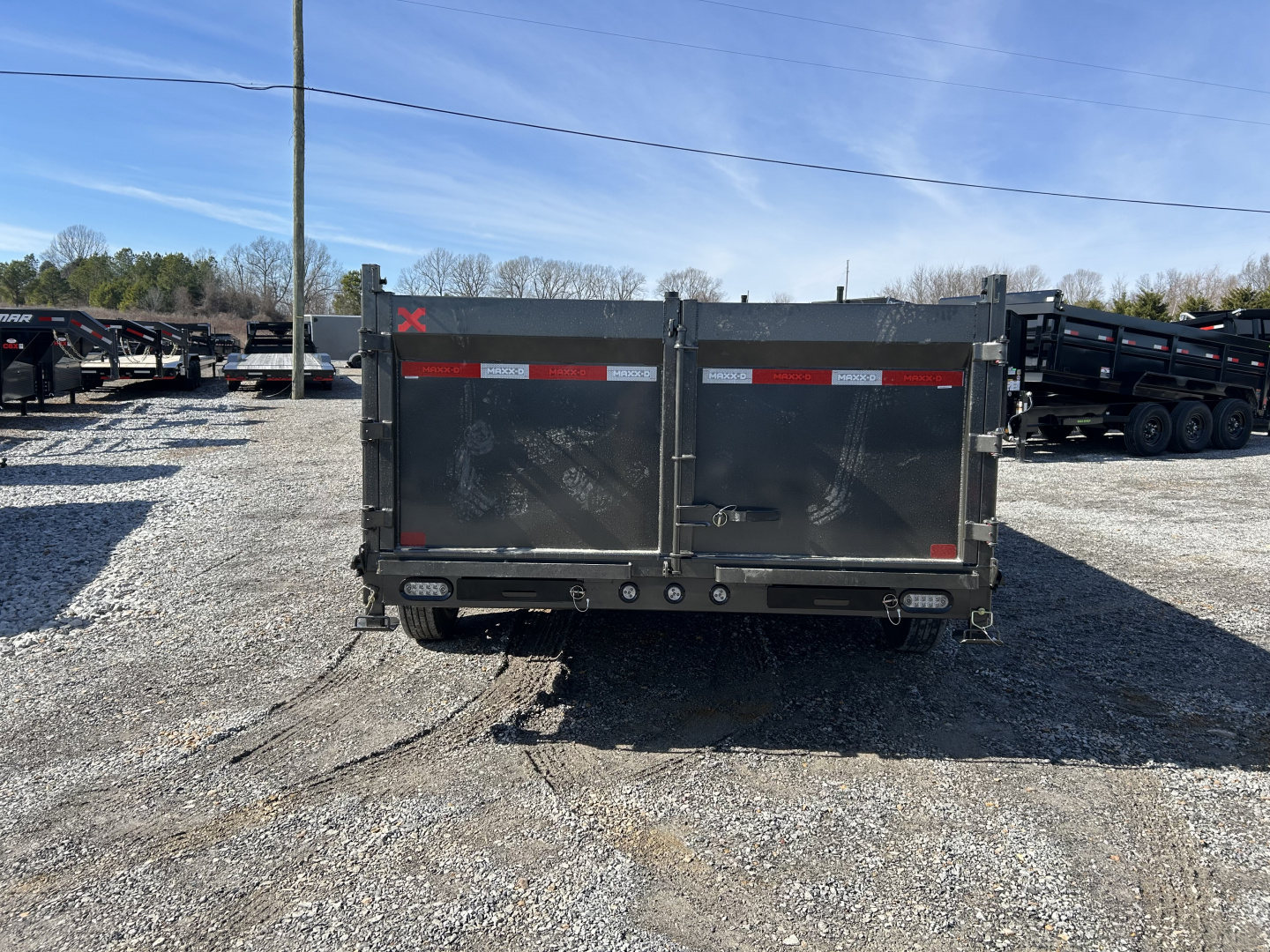 New 2026 MAXXD Dump Trailer | 83" x 16' | 17.5K GVWR