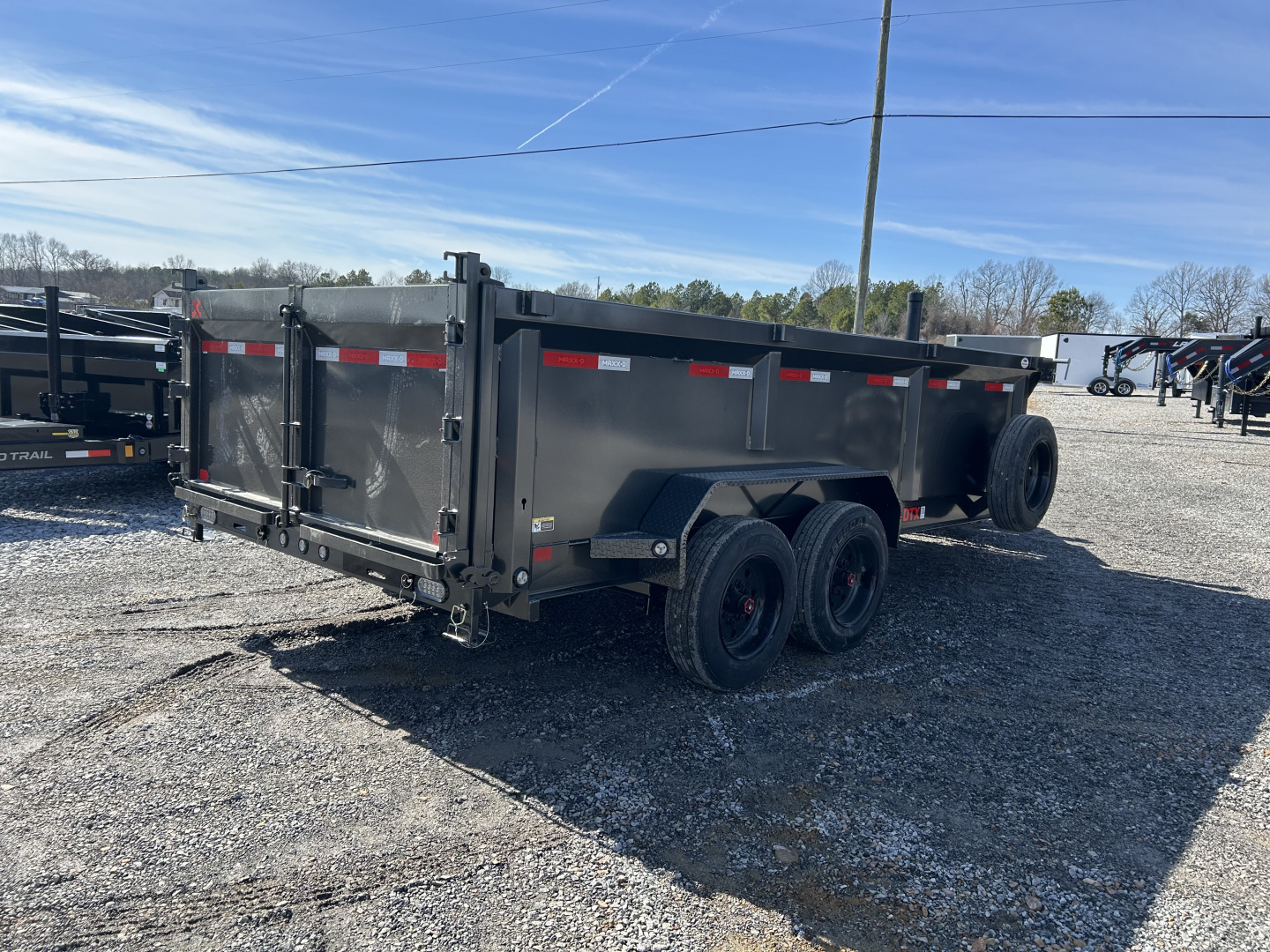 New 2026 MAXXD Dump Trailer | 83" x 16' | 17.5K GVWR