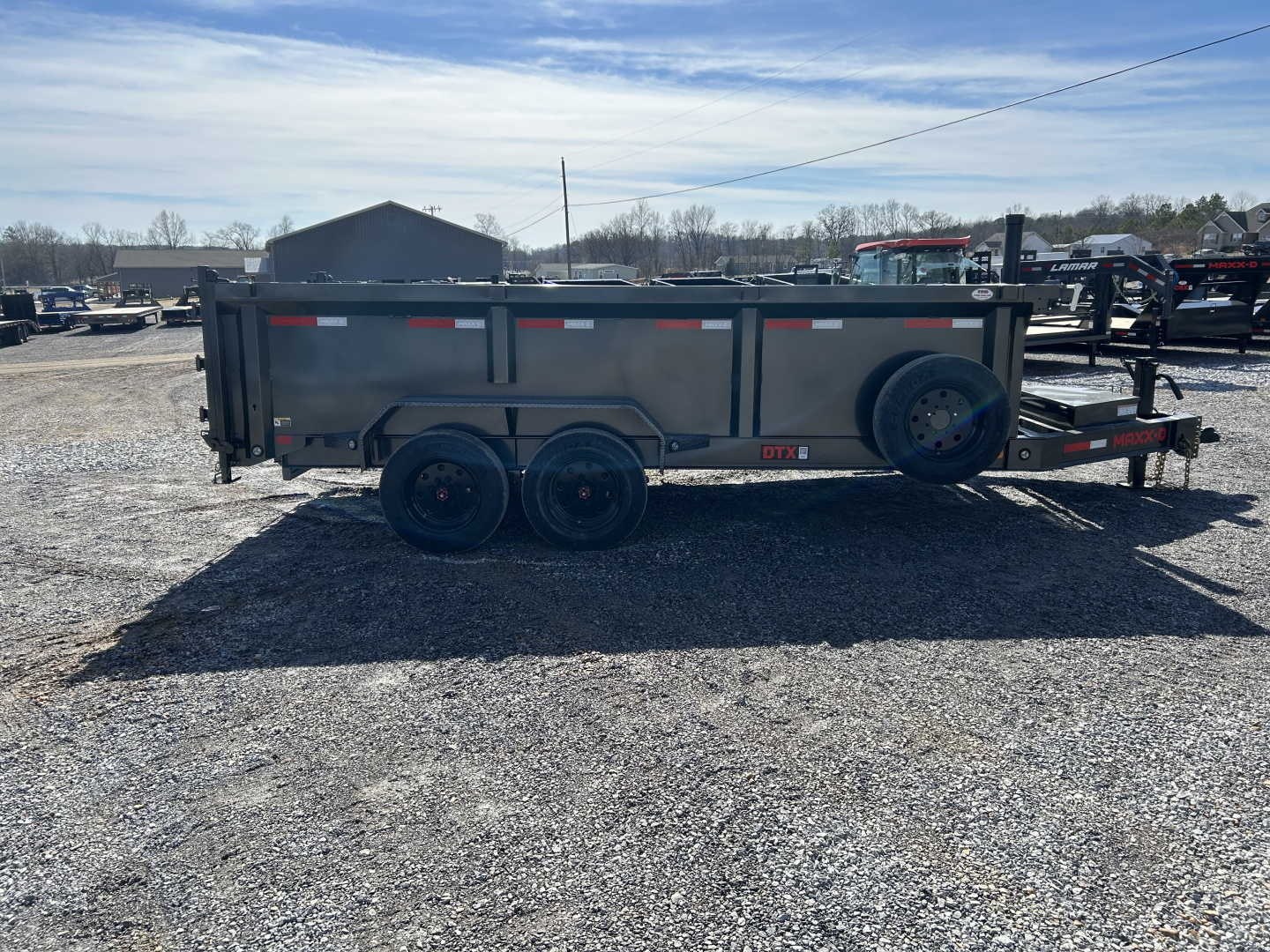 New 2026 MAXXD Dump Trailer | 83" x 16' | 17.5K GVWR