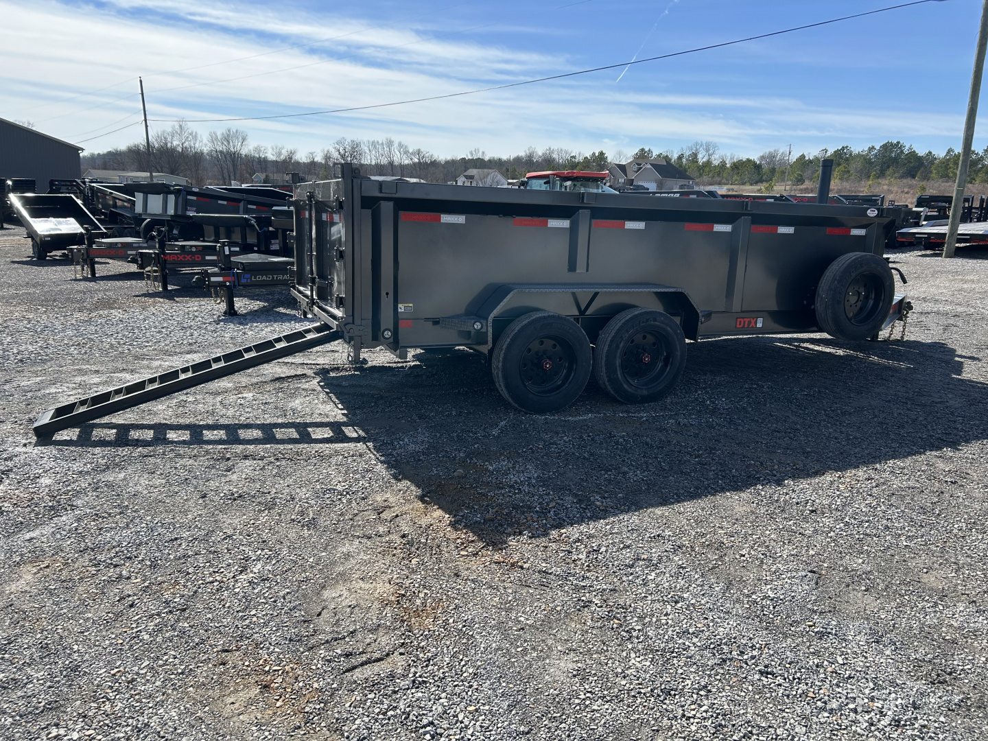 New 2026 MAXXD Dump Trailer | 83" x 16' | 17.5K GVWR