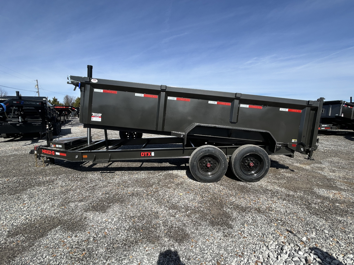 New 2026 MAXXD Dump Trailer | 83" x 16' | 17.5K GVWR
