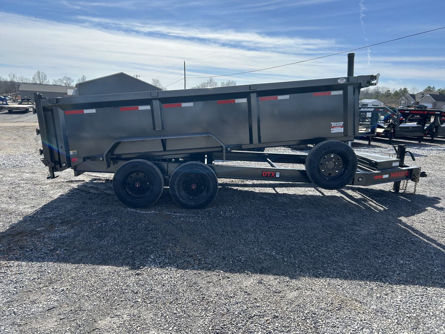 New 2026 MAXXD Dump Trailer | 83" x 16' | 17.5K GVWR