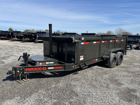 New 2026 MAXXD Dump Trailer | 83" x 16' | 17.5K GVWR