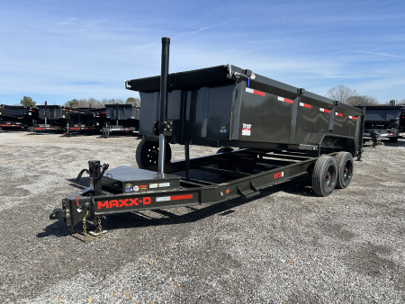 New 2026 MAXXD Dump Trailer | 83" x 16' | 17.5K GVWR