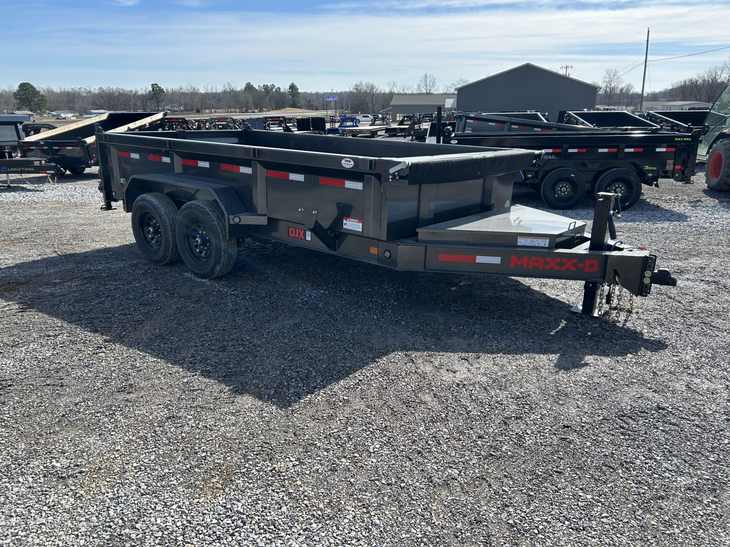 New 2026 MAXXD Dump Trailer | 14' x 83" | 14K GVWR
