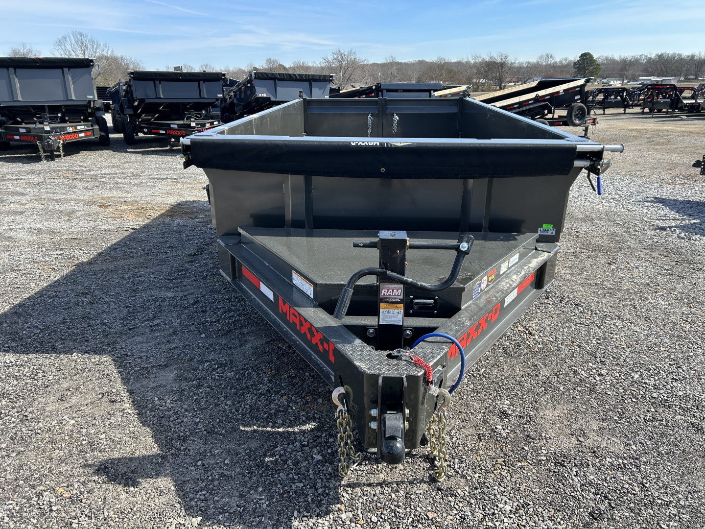 New 2026 MAXXD Dump Trailer | 14' x 83" | 14K GVWR