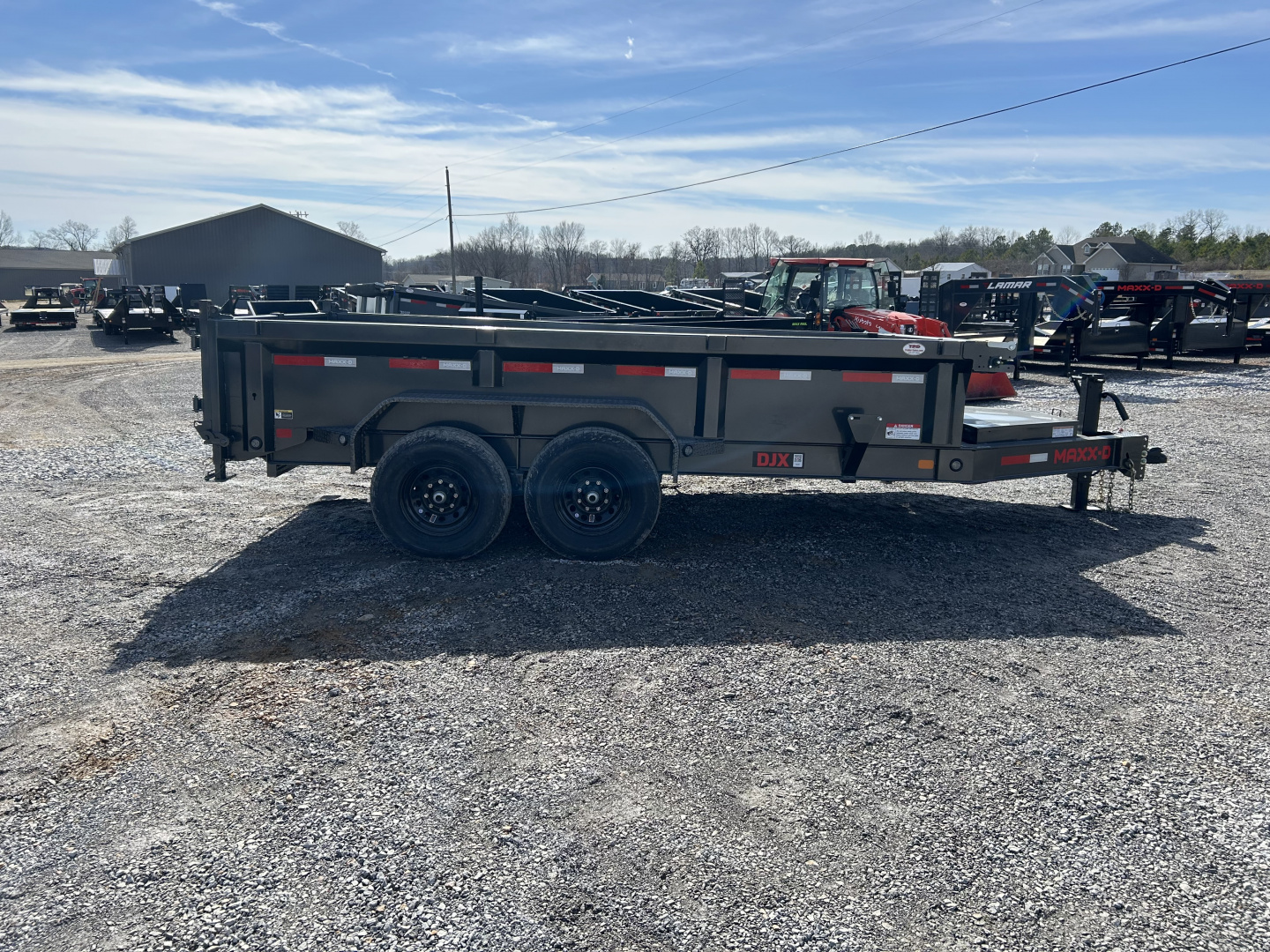 New 2026 MAXXD Dump Trailer | 14' x 83" | 14K GVWR