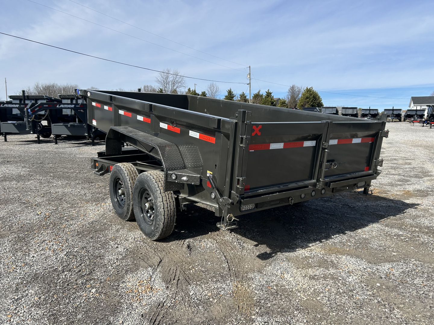 New 2026 MAXXD Dump Trailer | 14' x 83" | 14K GVWR