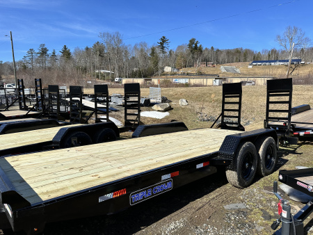 New 2026 Triple Crown Trailers 7X20 EQUIP TRAILER Equipment Trailer