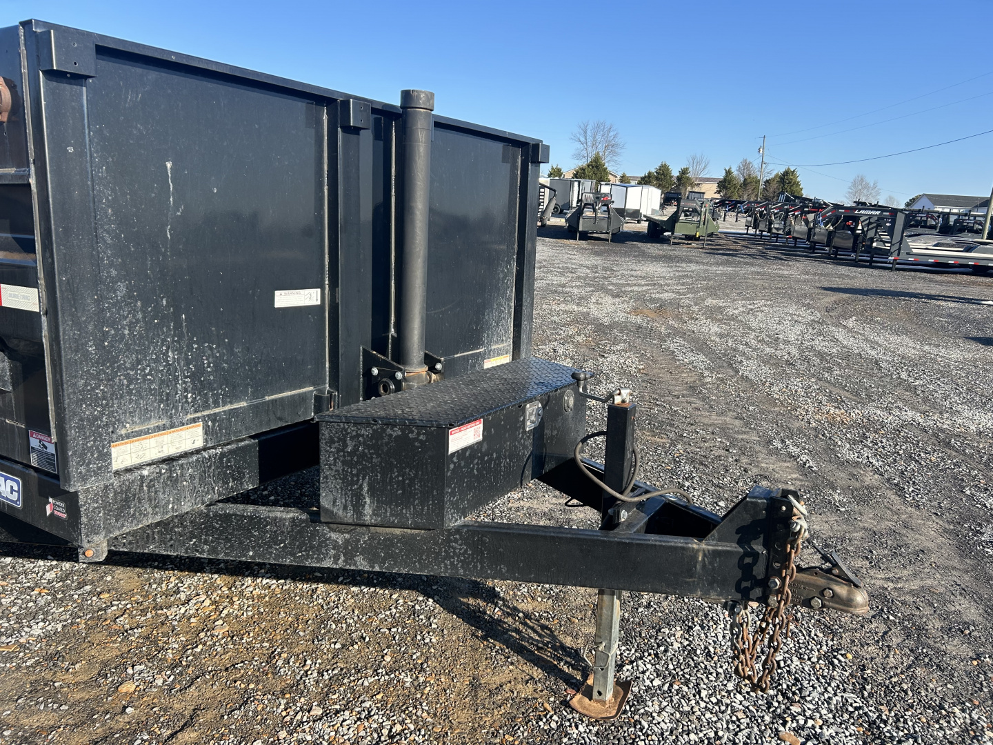 Used 2019 Sure-Trac 83"x14' 14k Dump Trailer
