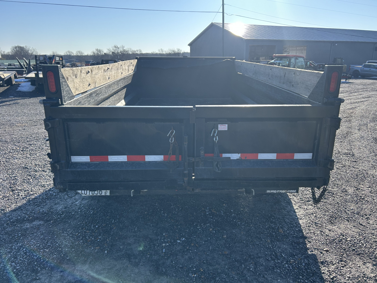 Used 2019 Sure-Trac 83"x14' 14k Dump Trailer