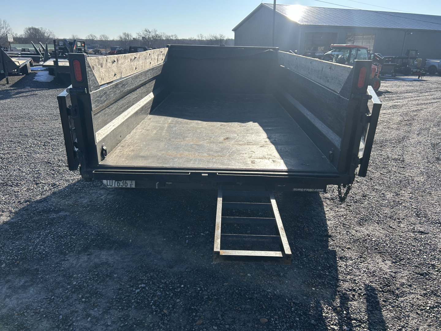 Used 2019 Sure-Trac 83"x14' 14k Dump Trailer