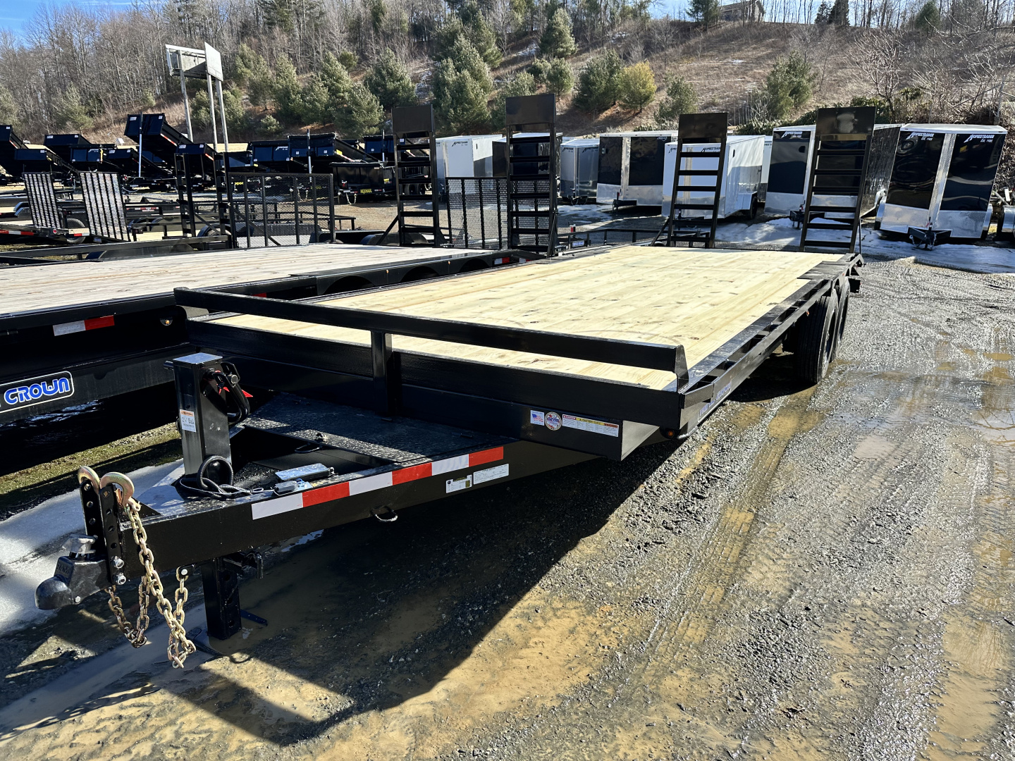 New 2026 Triple Crown Trailers 7X18 EQUIP TRAILER Equipment Trailer
