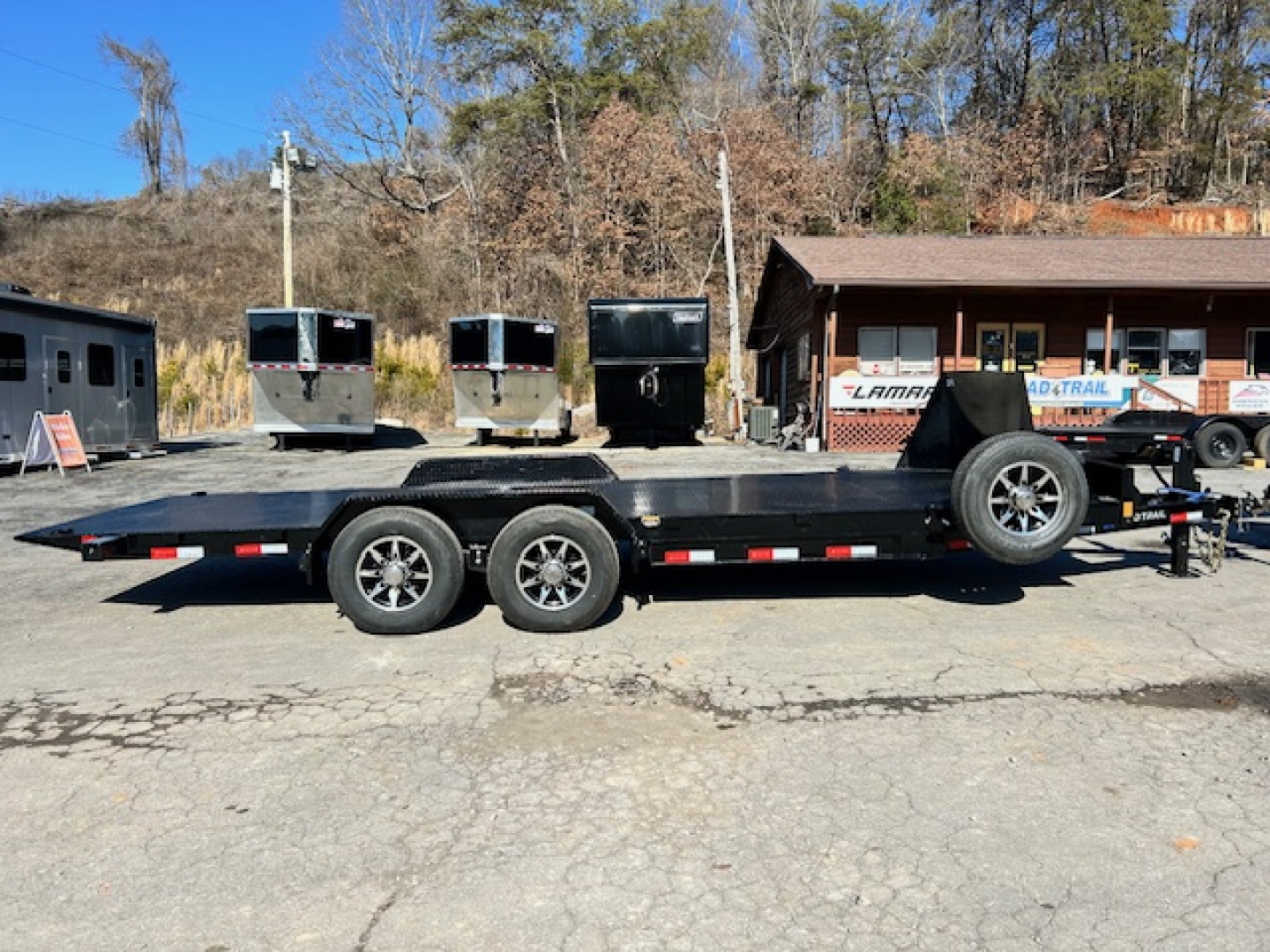 New 2026 Load Trail 83x22 14k SF Tilt w/ rock guard Car Hauler