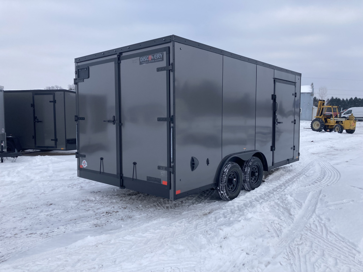 New 2026 Discovery 8.5x16 Cargo Trailer - Rear Double Doors