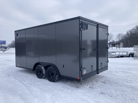 New 2026 Discovery 8.5x16 Cargo Trailer - Rear Double Doors