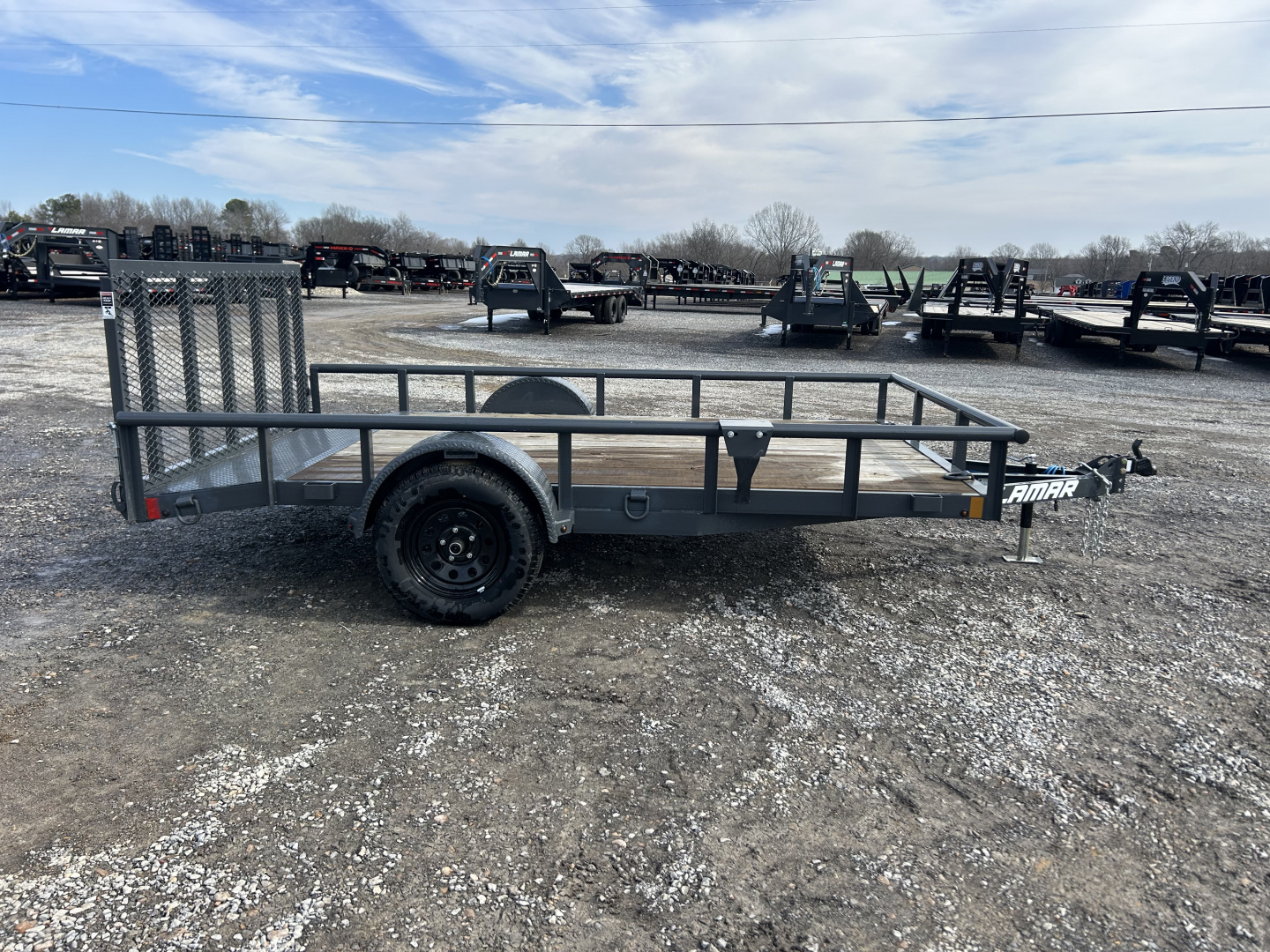 Used 2026 Lamar Utility Trailer | 83" x 12' | 3k GVWR