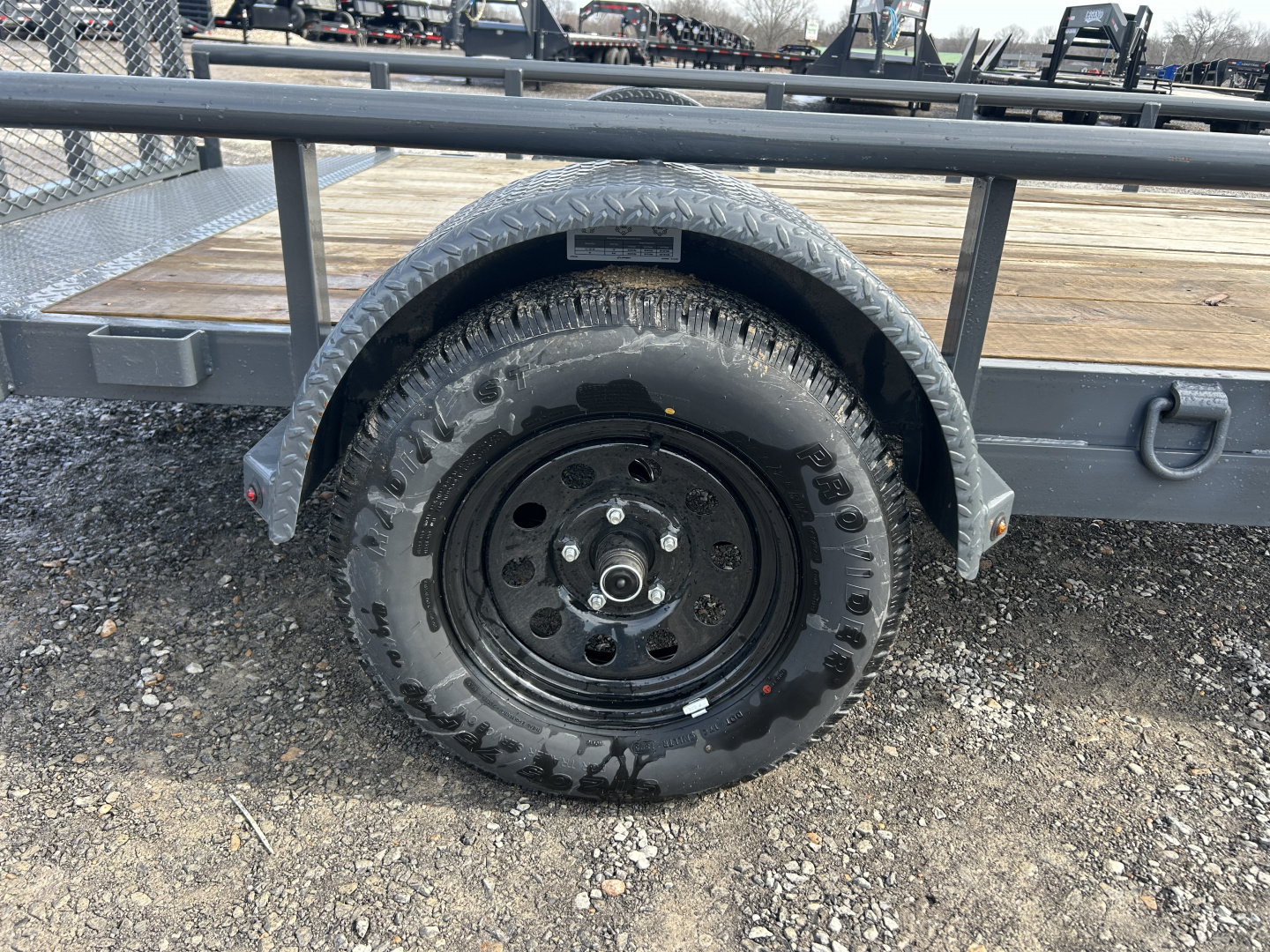 Used 2026 Lamar Utility Trailer | 83" x 12' | 3k GVWR