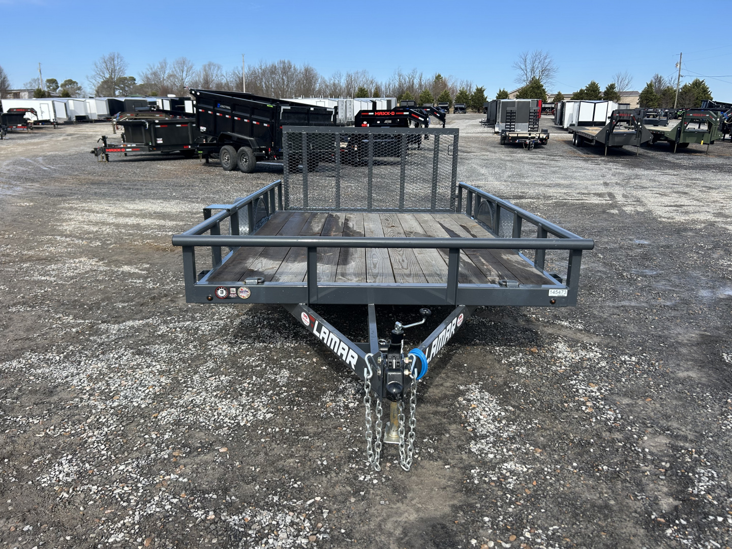 Used 2026 Lamar Utility Trailer | 83" x 12' | 3k GVWR
