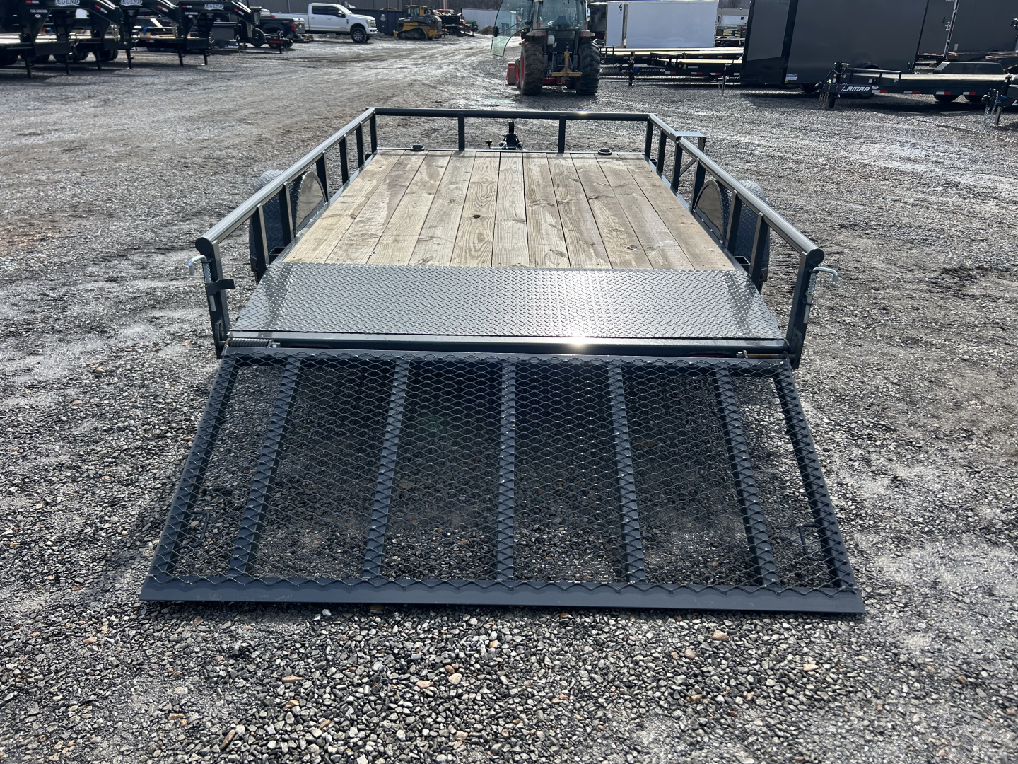 Used 2026 Lamar Utility Trailer | 83" x 12' | 3k GVWR
