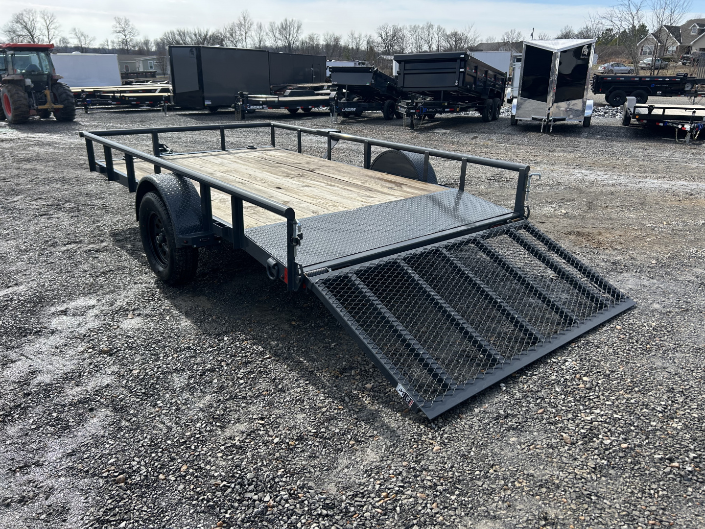 Used 2026 Lamar Utility Trailer | 83" x 12' | 3k GVWR