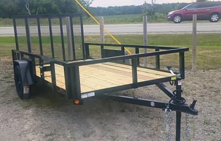 New 2027 Quality Steel and Aluminum 74x12 SA Utility Trailer Utility Trailer