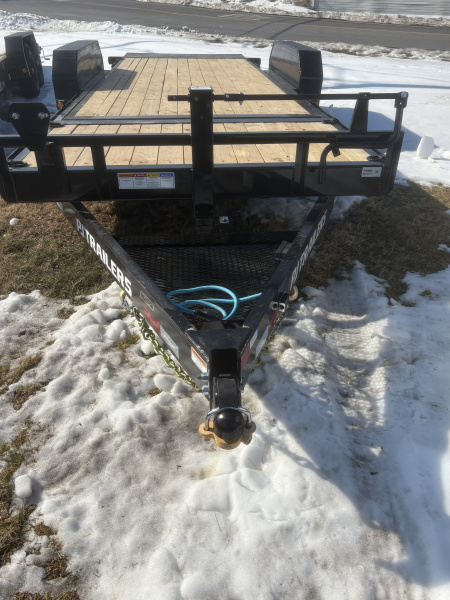 New 2026 PJ Trailers 20'x6 Channel Equipment Tilt Trailer