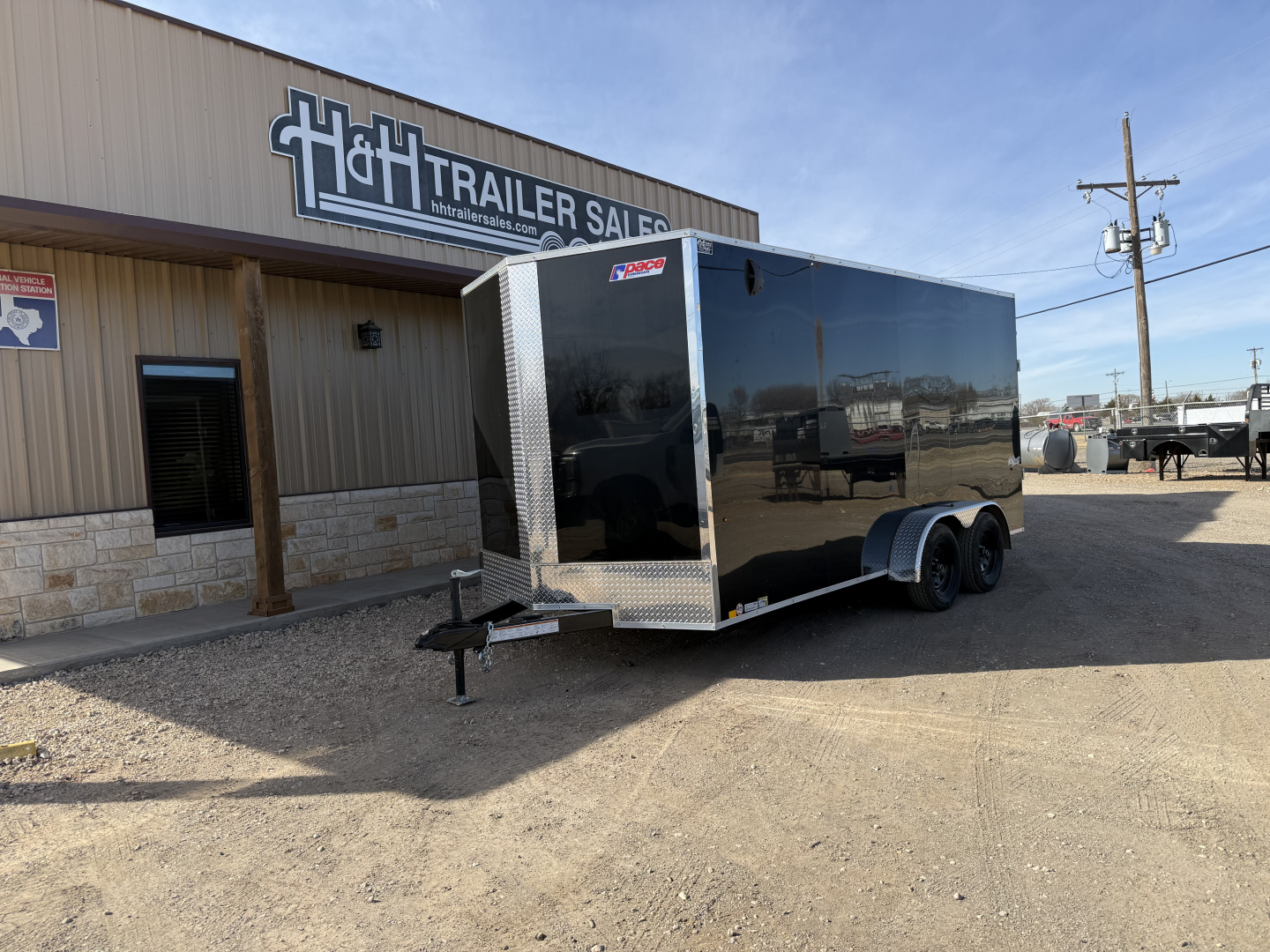 New 2026 Pace American OUTBACK DLX Cargo / Enclosed Trailer