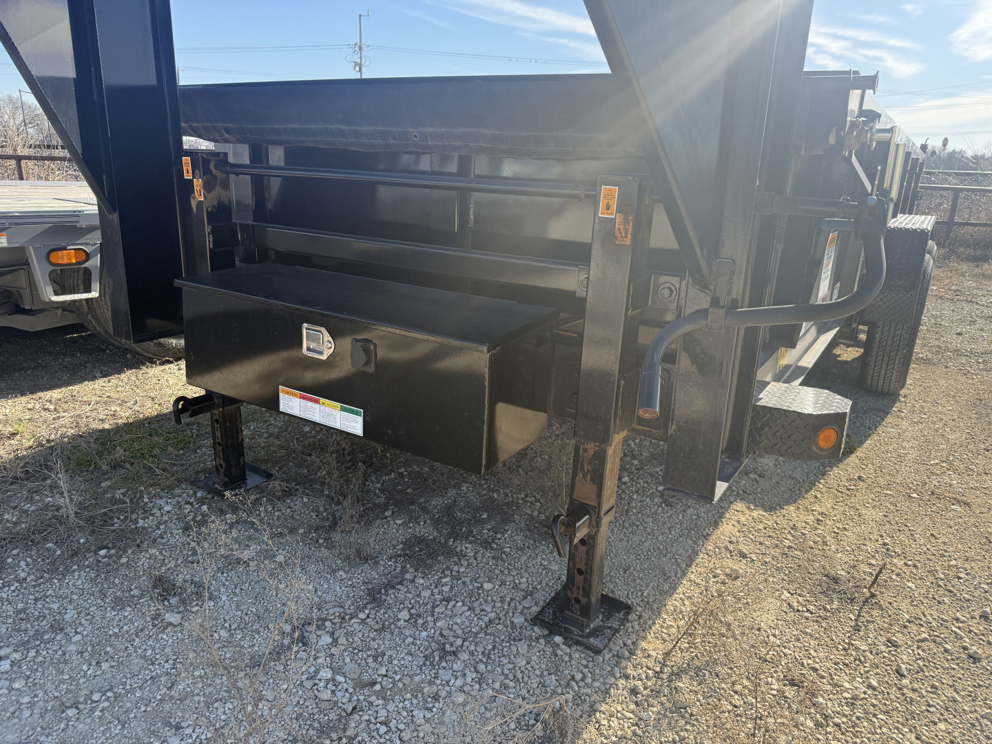 Consignment 2023 Texas Pride Trailers 83X16 14K GN Dump Trailer