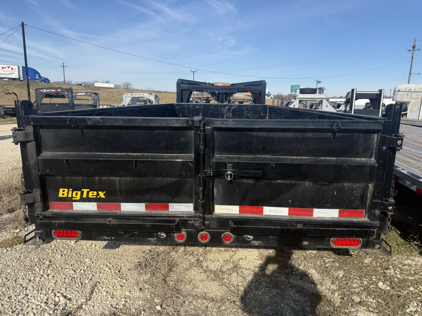 Consignment 2023 Texas Pride Trailers 83X16 14K GN Dump Trailer