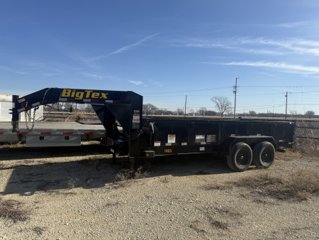 Consignment 2023 Texas Pride Trailers 83X16 14K GN Dump Trailer