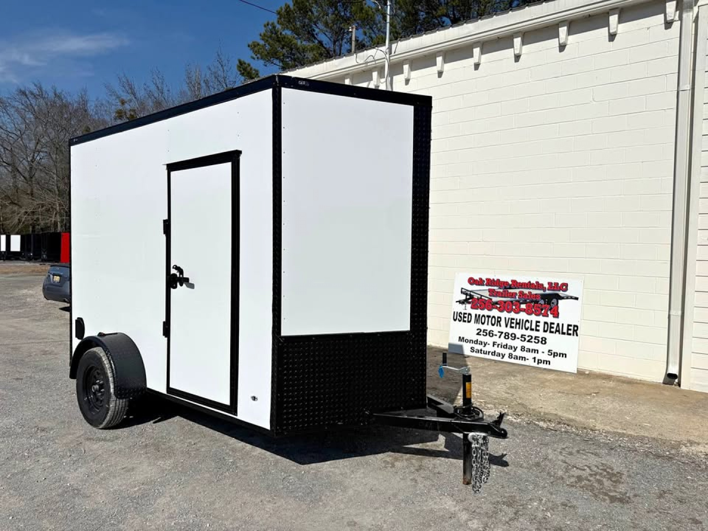 New 2026 Oak Ridge 6x10SA Cargo / Enclosed Trailer