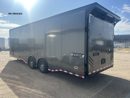 New 2026 Haulmark 8.5X28 ELECTRIC AWNING, ELECTRIC JACK & AC! Car / Racing Trailer DELIVERY OUT OF UTAH!!