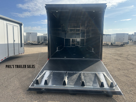 New 2026 Haulmark 8.5X28 ELECTRIC AWNING, ELECTRIC JACK & AC! Car / Racing Trailer DELIVERY OUT OF UTAH!!