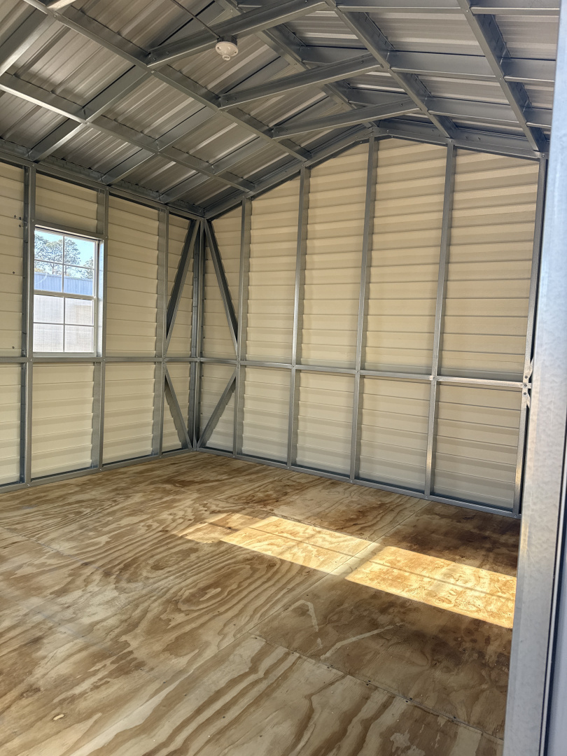 New 2026 Lark 12X24 LAPSIDER GARAGE Steel Frame Shed