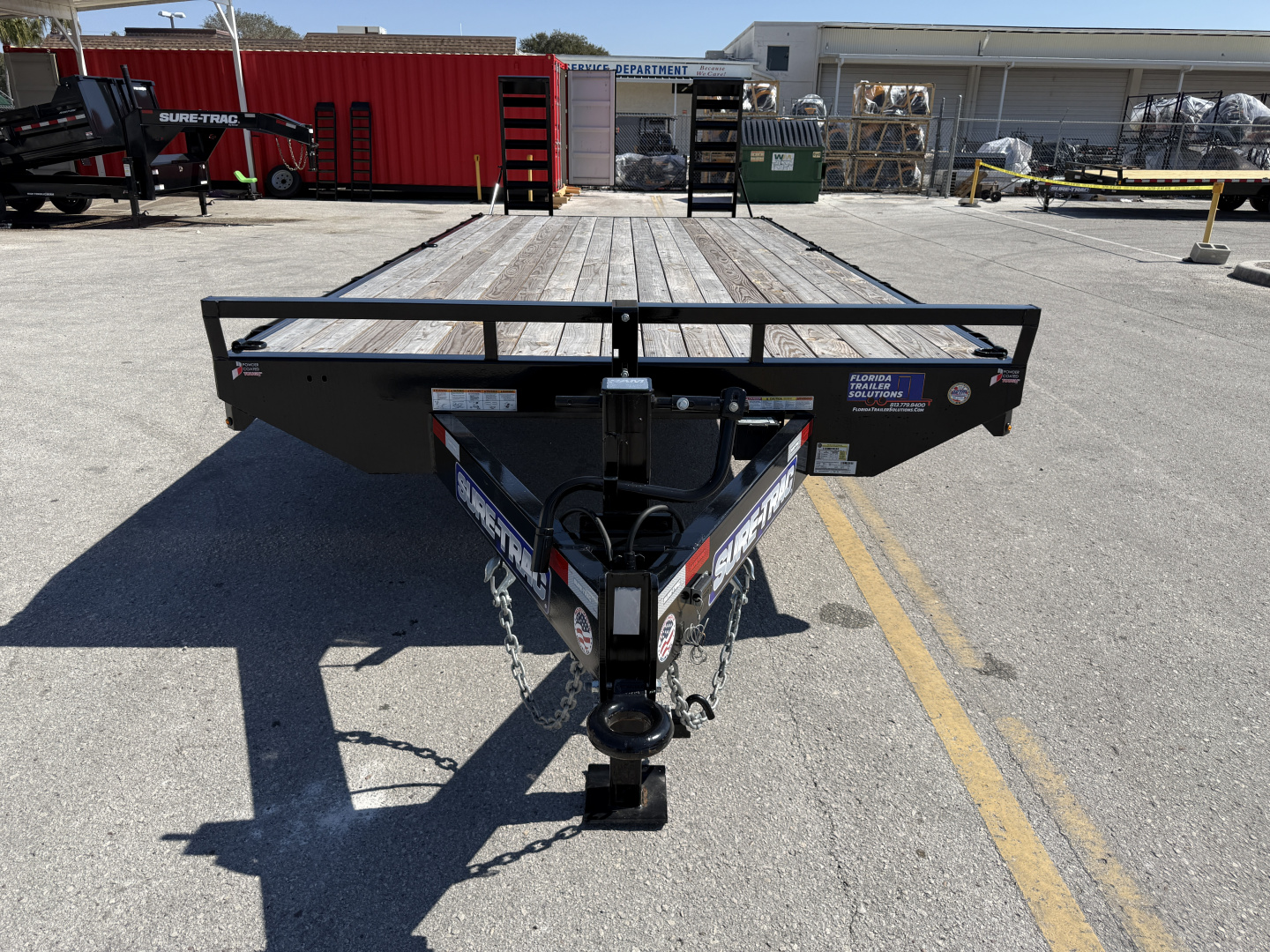 New 2025 Sure-Trac 8.5X18+4 15K Standard Duty Beavertail Deckover Trailer