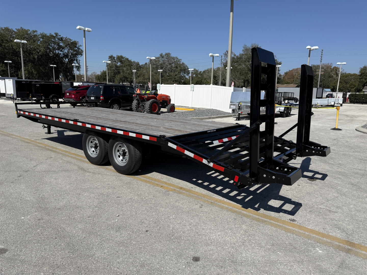 New 2025 Sure-Trac 8.5X18+4 15K Standard Duty Beavertail Deckover Trailer